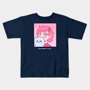 Strawberry Girl Kids T-Shirt